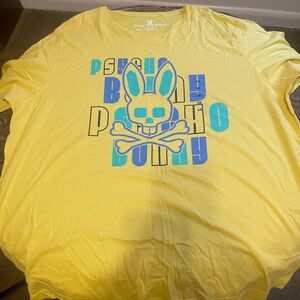 Psycho Bunny Tee / Yellow / 3XL / Brand New